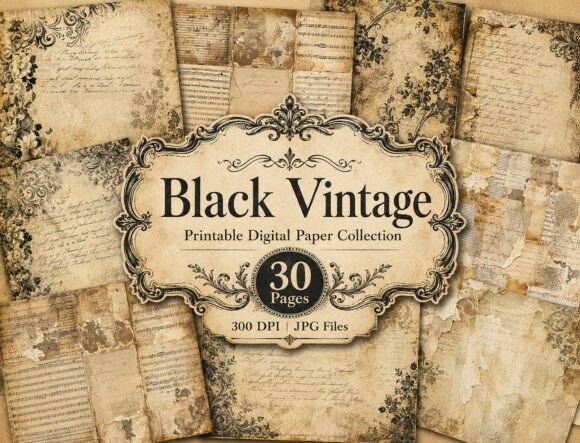 Download Vintage Floral Grunge Papers - Floral Collection